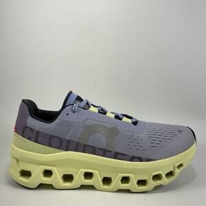 On Cloud Cloudmonster Running Shoes Womens Size 10 Nimbus Hay Purple Athletic